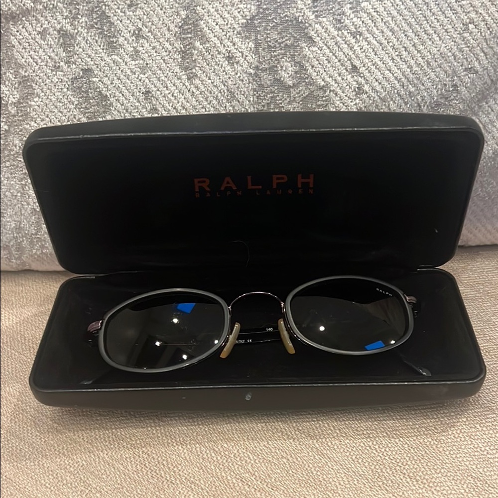 Ralph Lauren Black Sunglasses Elegant Design
